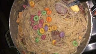 Meme Cuisine - Froot Loops Pasta