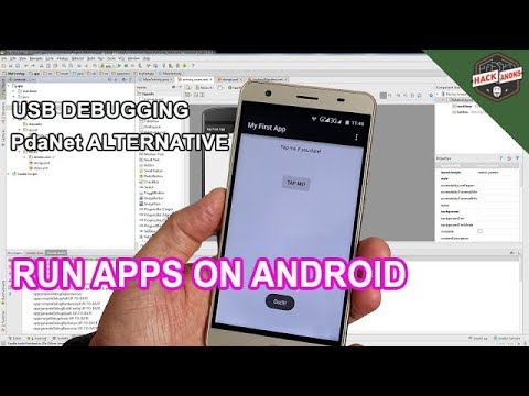 Run and Test Android Studio Apps On Hardware Device - PDANET & OEM Drivers Alternative For Linux