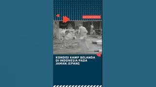 Penampakan kamp orang Belanda pada masa Pendudukan Jepang sekitar tahun 1945 #shorts