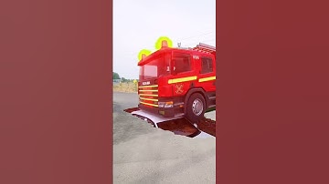Fire engine | Special effects | 3d animation | future technology imagination