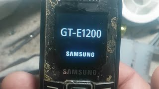 Самсунг gt-e1200 сбросить блокировку телефона/Samsung gt- e1200 unlock code phone