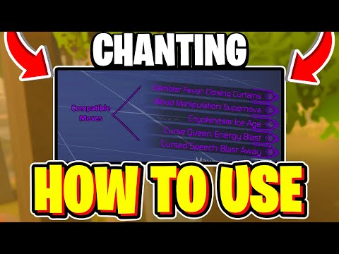 How To USE CHANTING In Jujutsu Infinite! What Is Chanting In Jujutsu Infinite? Roblox