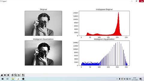 Edge Detection and Histogram Equalization pada Python menggunakan OpenCV dan PyQt5
