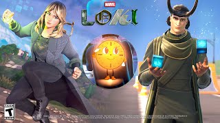 NEW Marvel LOKI & Sylvie Skin Bundle REACTIVE Item Shop and GAMEPLAY! screenshot 3