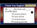 Check your grammar  30 english grammar quiz  all tenses practice exercise  no1 quality english