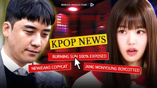 Kpop News: Burning Sun Scandal 100% Exposed. NewJeans Copied Mexican Group? BeLift Sued Min Hee-jin.