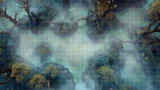 D&D | Dreamroot Swamp Part 1 Grid | Animated Battle Maps