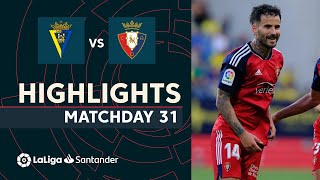 Highlights Cádiz CF vs CA Osasuna (0-1)