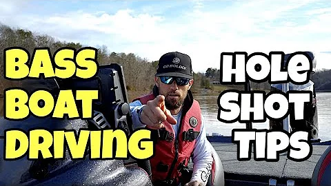 BASS BOAT DRIVING - HOLE SHOT TIPS