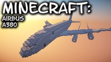 Minecraft: Airbus A380 Tutorial