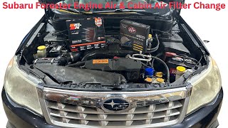 How to Change Engine & Cabin Air Filters on a 2013 Subaru Forester – Easy DIY!