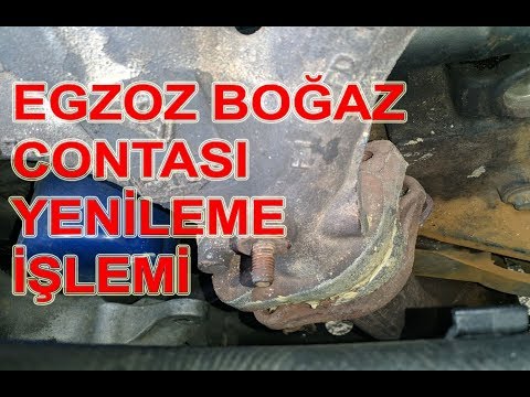 Video: Egzoz flanşının contaları hansı tərəfə gedir?