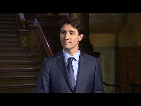 ‘I did not act inappropriately’ Trudeau asked about groping allegations