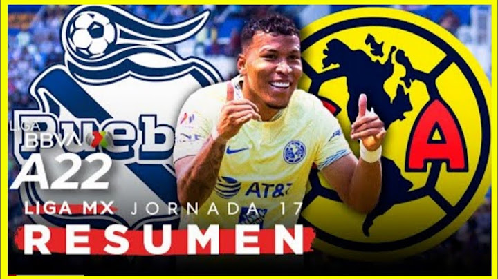Puebla 1-2 América | Jornada 17 | Apertura 2022 | RESUMEN Y GOLES |