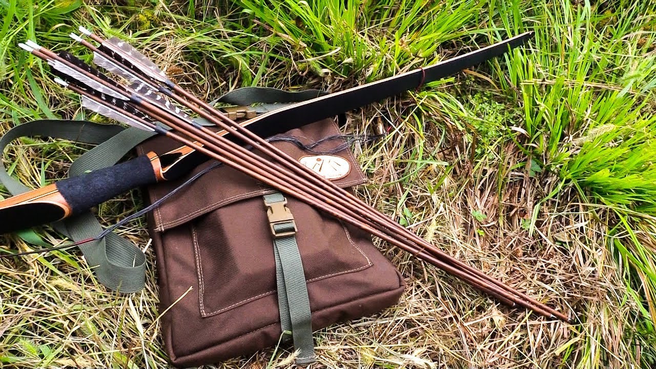 Roving Longbow Archery Practice Stumping Through the Forest YouTube