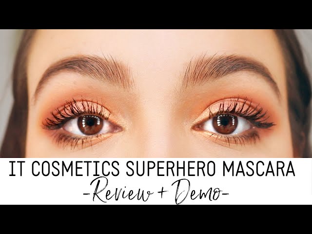 It Cosmetics Superhero Mascara Review + Demo! - YouTube