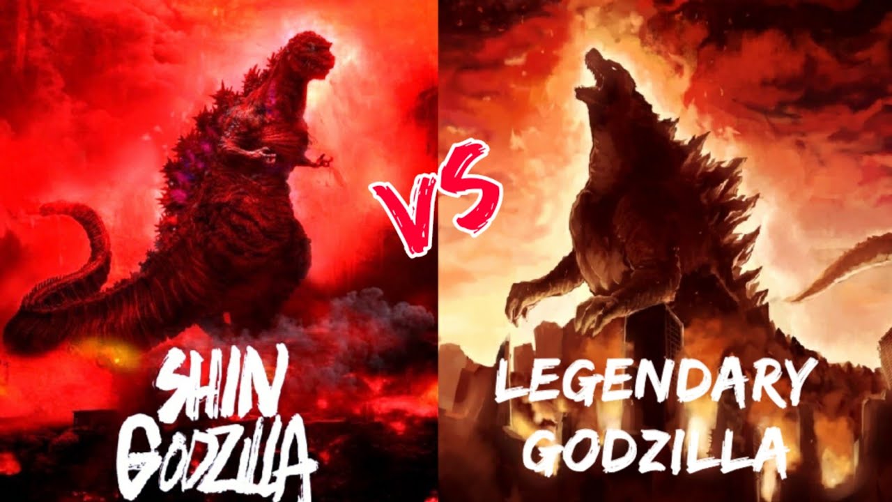 Download Shin Godzilla (2016) vs legendary Godzilla (Monsterverse) in Hindi || monster vs monster|multi versh