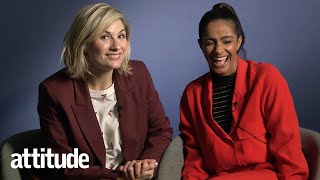Doctor Who's Jodie Whittaker and Mandip Gill play 'Snog, Marry, Exterminate' with iconic villains