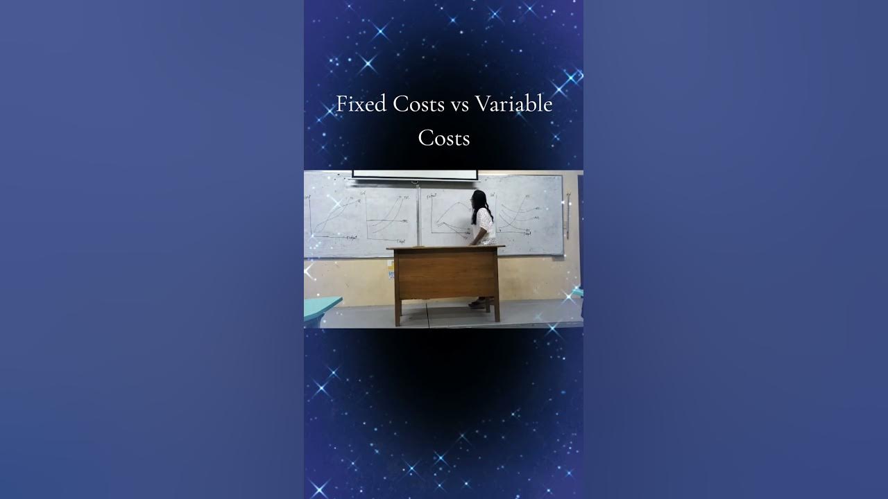 Variable Costs vs Fixed Costs YouTube