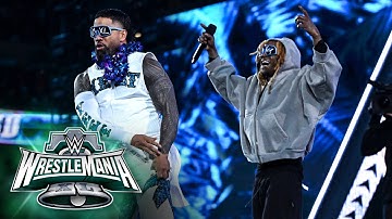 Lil Wayne and Jey Uso pump up the WWE Universe: WrestleMania XL Saturday highlights