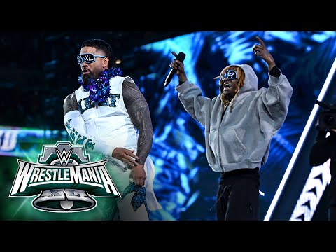 Lil Wayne and Jey Uso pump up the WWE Universe: WrestleMania XL Saturday highlights