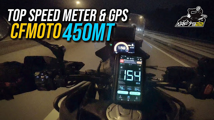 CFMOTO 450MT 2024  I  Top Speed! #cfmoto #450mt #topspeed