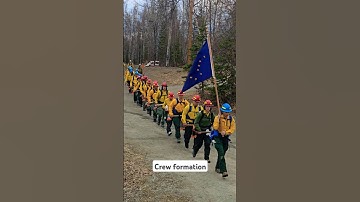 Proper crew formation. #wildlandfiretraining
