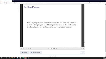 Java Area of a Circle Example