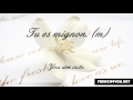 Learn French Words of love Les mots de lamour Part 20