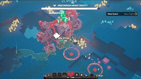 [Minecraft Dungeons]How to use Sponge Striker in version 1.14.1?