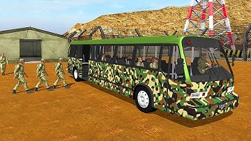 Army Bus Driver 2021:Real Military Coach Simulator - Android Gameplay