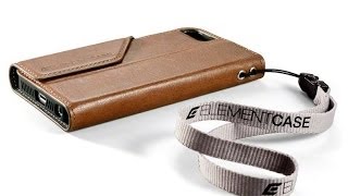 Element Case Soft Tec Wallet for iPhone 5 & 5s in Leather