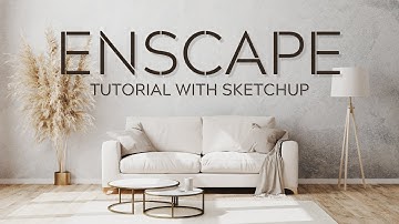 Full Enscape in ONE Video | Bedroom Design & Rendering Setting, Material, Lighting