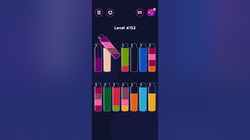 Get Color Level 4152 #watersortpuzzle #watersortgame #colorgames #watersort