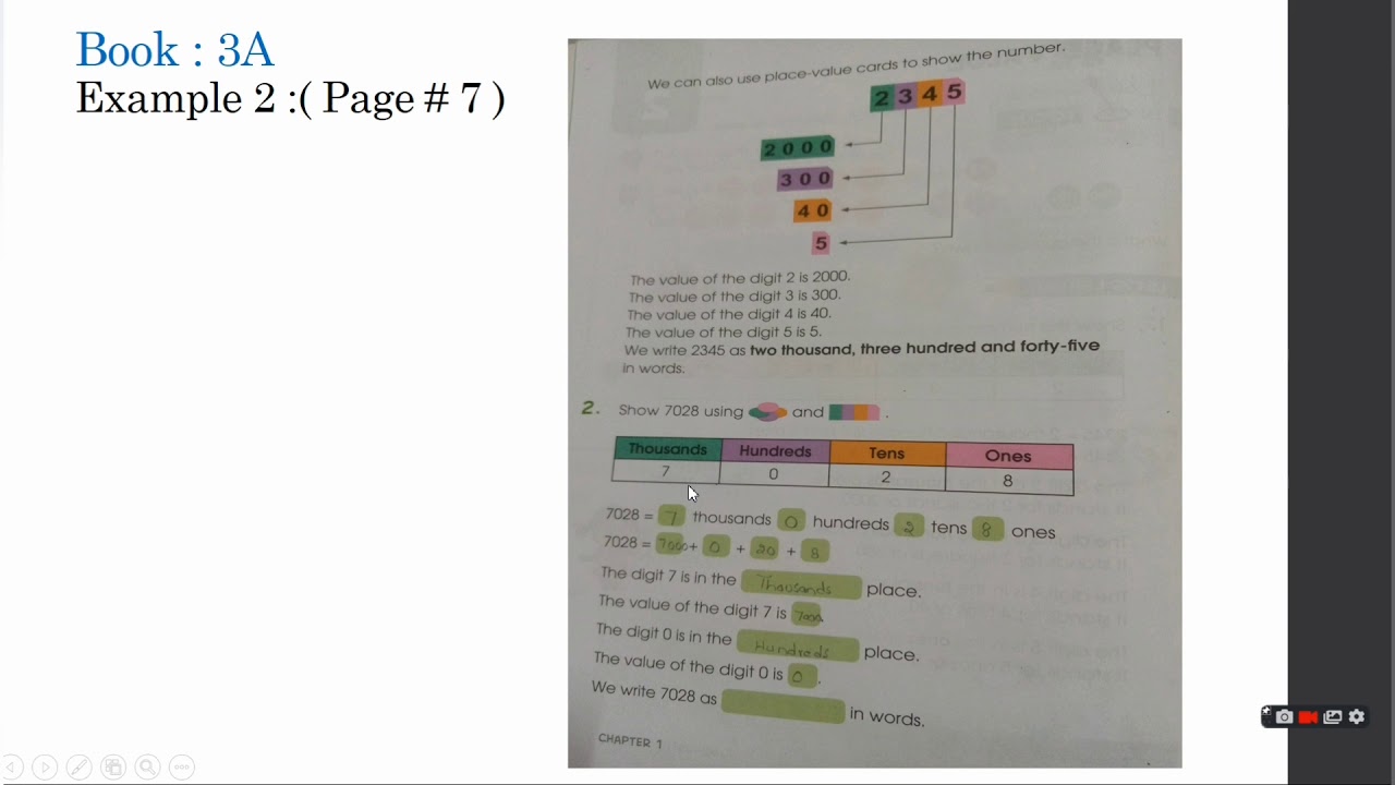 Grade 3, Math, Lesson 1 - YouTube