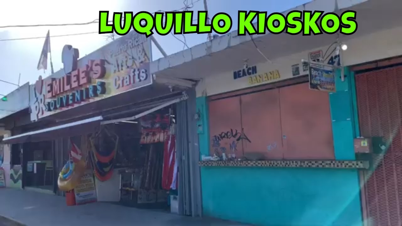 Luquillo Kioskos, Puerto Rico 🇵🇷 2023 YouTube