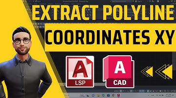 How to extract Polyline coordinates and export them to a text file in AutoCAD using an AutoCAD Lisp