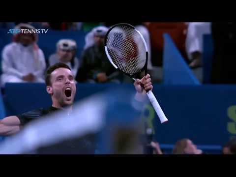 Bautista Agut's Memorable Championship Point Moment In Doha 2019