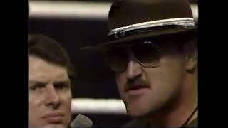 Sgt. Slaughter & Grand Wizard MSG promo - aired 5/28/83