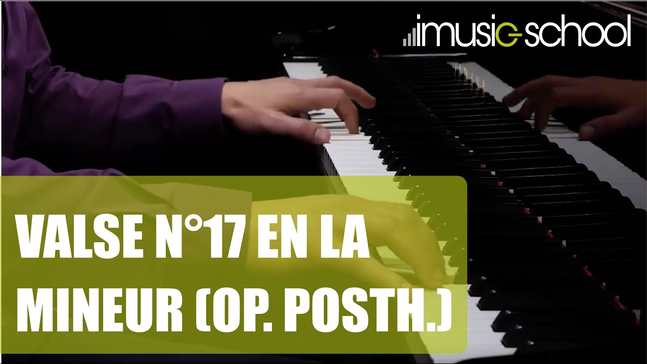 🎹 PIANO "VALSE N°17 EN LA MINEUR OP. POSTH" FRÉDÉRIC CHOPIN Cours avec