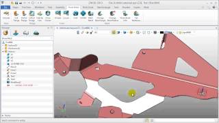 ZW3D Sheet Metal 7 How to unfold imported sheet metal model