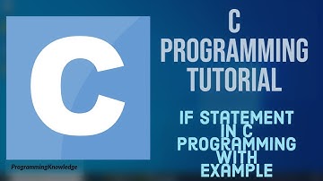 C Programming Tutorial for Beginners 10 - If statement in C programming with example