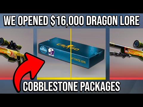 WE OPENED 14 COBBLE PACKAGES AND GOT THIS...