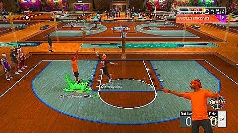 DOMINATING IN STAGE 1v1 COURT AGAINST ALL SLASHERS