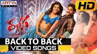 Rabhasa video songs back to back - jr ntr, samantha, pranitha