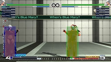 KOFXIV Angel Hit Boxes