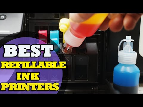Video: Continuous Ink Printers: What Are They? Inkjet A3 Color Models With CISS, Cheap And Reliable Printers For Home Use