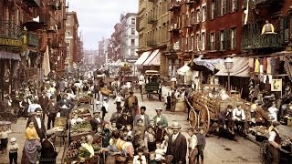 Historical NYC Mulberry Street Photo-Print