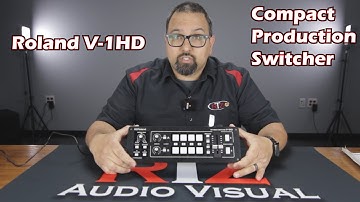 Roland V-1HD Compact Production Switcher || First Look