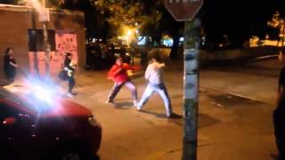 amazing fight - Street Fighter - u mess with the wrong guy.